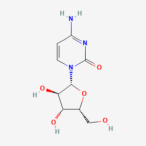 molecular formula C9H13N3O5 B1684250 3’-Deoxy-3’-fluoro-xylocytidine CAS No. 3530-56-1