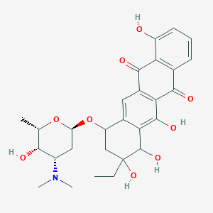 molecular formula C28H33NO9 B1684259 Yellamycin A CAS No. 119446-00-3
