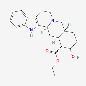 molecular formula C22H28N2O3 B1684275 Yohimbic acid, ethyl ester CAS No. 73840-32-1