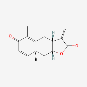 molecular formula C15H16O3 B1684278 Yomogin CAS No. 10067-18-2