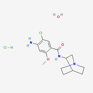 molecular formula C15H23Cl2N3O3 B1684282 Zacopride Hydrochloride CAS No. 99617-34-2