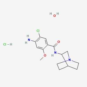 molecular formula C15H23Cl2N3O3 B1684282 Zacopride HCl CAS No. 99617-34-2