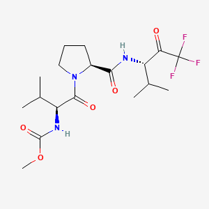 molecular formula C18H28F3N3O5 B1684285 ZD8321 CAS No. 182073-77-4