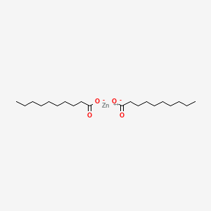 molecular formula C20H38O4Zn B1684290 Zinc decanoate CAS No. 13040-17-0