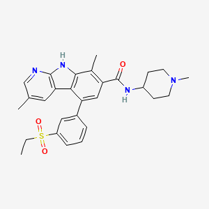 molecular formula C28H32N4O3S B1684297 Tak-901 CAS No. 934541-31-8