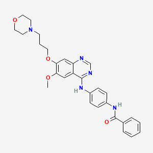 molecular formula C29H31N5O4 B1684298 ZM-447439 CAS No. 331771-20-1