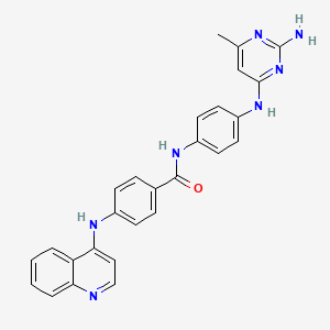molecular formula C27H23N7O B1684302 SGI-1027 CAS No. 1020149-73-8