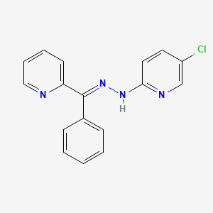 molecular formula C17H13ClN4 B1684303 JIB-04 CAS No. 199596-05-9