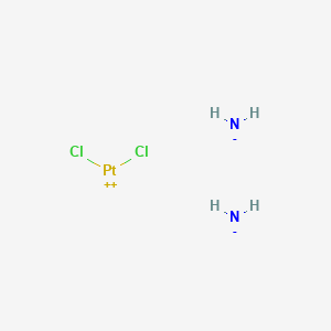molecular formula Cl2H6N2Pt+2 B1684305 顺铂 CAS No. 15663-27-1