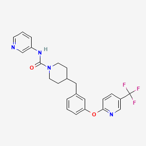molecular formula C24H23F3N4O2 B1684308 PF-3845 CAS No. 1196109-52-0