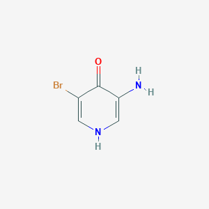 molecular formula C5H5BrN2O B168431 3-Amino-5-bromopyridin-4-ol CAS No. 101084-20-2
