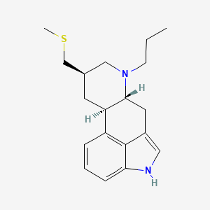 molecular formula C19H26N2S B1684310 Pergolide CAS No. 66104-22-1