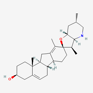 molecular formula C27H41NO2 B1684311 Cyclopamine CAS No. 4449-51-8