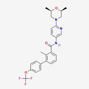 molecular formula C26H26F3N3O3 B1684314 Erismodegib CAS No. 956697-53-3