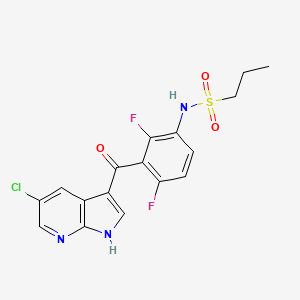 molecular formula C17H14ClF2N3O3S B1684328 PLX-4720 CAS No. 918505-84-7