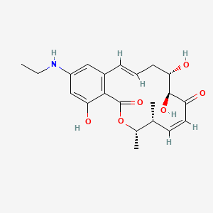 molecular formula C21H27NO6 B1684343 Unii-czp9GB25HO CAS No. 603987-35-5