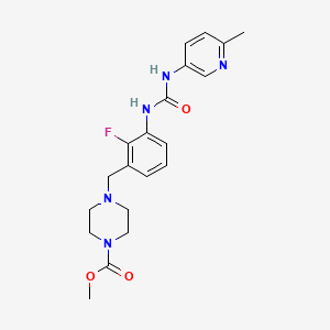 molecular formula C20H24FN5O3 B1684361 Omecamtiv mecarbil CAS No. 873697-71-3