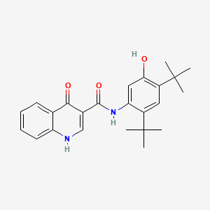 molecular formula C24H28N2O3 B1684365 Ivacaftor CAS No. 873054-44-5