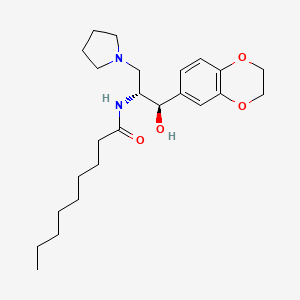 molecular formula C24H38N2O4 B1684369 Genz-123346 free base CAS No. 491833-30-8
