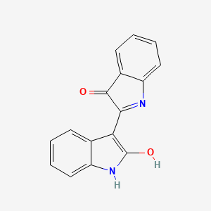 molecular formula C16H10N2O2 B1684374 Indirubin CAS No. 479-41-4