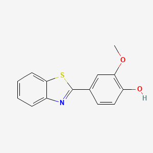 molecular formula C14H11NO2S B1684375 YL-109 CAS No. 36341-25-0