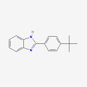 molecular formula C17H18N2 B1684406 Zln005 CAS No. 49671-76-3