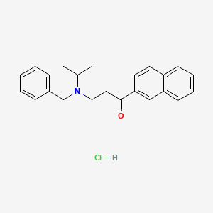 molecular formula C23H26ClNO B1684414 ZM 39923 hydrochloride CAS No. 58753-54-1
