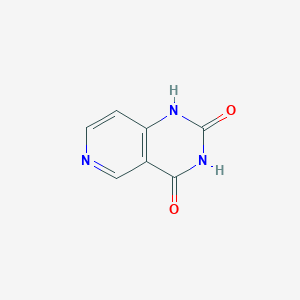 molecular formula C7H5N3O2 B168442 Pyrido[4,3-d]pyrimidine-2,4(1H,3H)-dione CAS No. 16952-65-1
