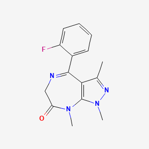 molecular formula C15H15FN4O B1684422 Zolazepam CAS No. 31352-82-6