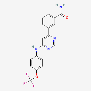 molecular formula C18H13F3N4O2 B1684429 Gnf-2 CAS No. 778270-11-4