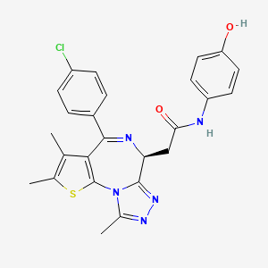 molecular formula C25H22ClN5O2S B1684437 (R)-Birabresib CAS No. 202590-98-5