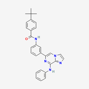molecular formula C29H27N5O B1684439 CGI 560 