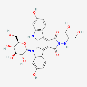molecular formula C29H28N4O11 B1684450 Edotecarin CAS No. 174402-32-5