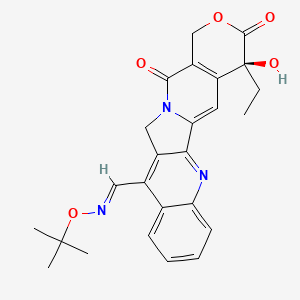 molecular formula C25H25N3O5 B1684458 Gimatecan CAS No. 292618-32-7