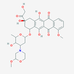 B1684466 Nemorubicin CAS No. 108852-90-0