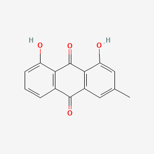 molecular formula C15H10O4 B1684469 Chrysophanol CAS No. 481-74-3
