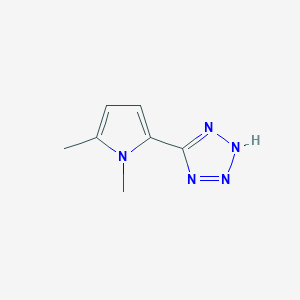 5-(1,5-Dimethyl-1H-pyrrol-2-yl)-1H-tetrazole