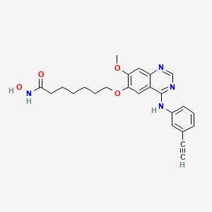 molecular formula C24H26N4O4 B1684473 Cudc-101 CAS No. 1012054-59-9