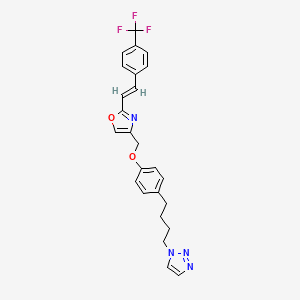 molecular formula C25H23F3N4O2 B1684479 Mubritinib CAS No. 366017-09-6