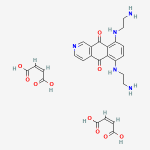 molecular formula C21H23N5O6 B1684486 Pixantronemaleate CAS No. 144675-97-8