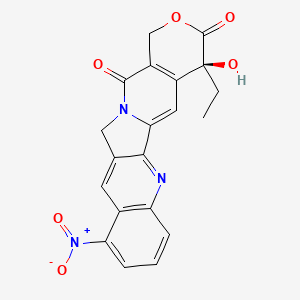 molecular formula C20H15N3O6 B1684487 Rubitecan CAS No. 91421-42-0