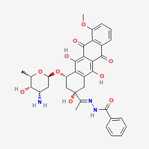 molecular formula C34H36ClN3O10 B1684493 Zorubicin CAS No. 54083-22-6