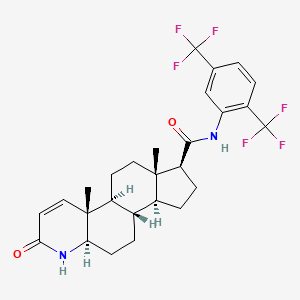 molecular formula C27H30F6N2O2 B1684494 Dutasteride CAS No. 164656-23-9
