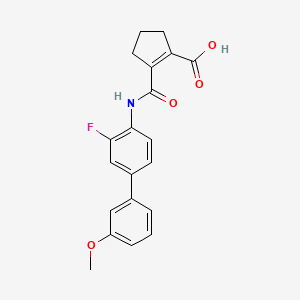 molecular formula C20H18FNO4 B1684499 Vidofludimus CAS No. 7178240-30-1