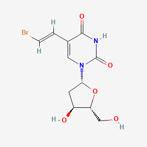 molecular formula C11H13BrN2O5 B1684500 Brivudine CAS No. 69304-47-8