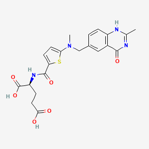molecular formula C21H22N4O6S B1684501 Raltitrexed CAS No. 112887-68-0