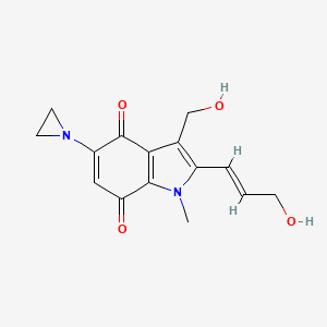 molecular formula C15H16N2O4 B1684511 阿帕齐酮 CAS No. 114560-48-4