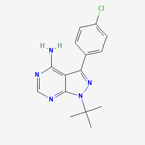 molecular formula C15H16ClN5 B1684514 ARPP21 Human Pre-designed siRNA Set A CAS No. 172889-27-9