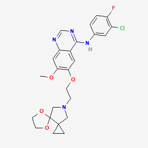 molecular formula C25H26ClFN4O4 B1684516 Simotinib CAS No. 944258-89-3