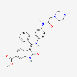 molecular formula C31H33N5O4 B1684533 Nintedanib CAS No. 656247-17-5